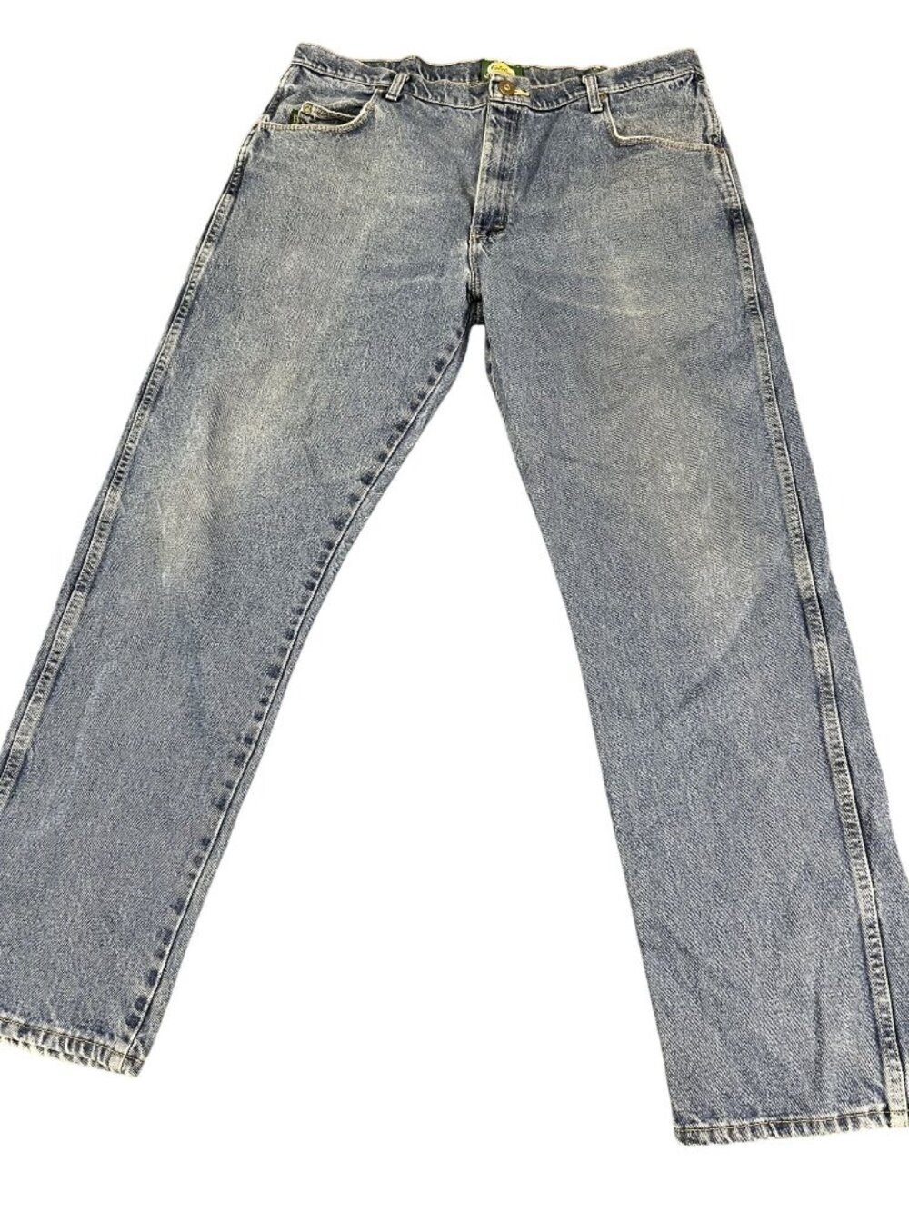 Cabela's Mens Relaxed Fit Blue Jeans 40x34 Straight Leg